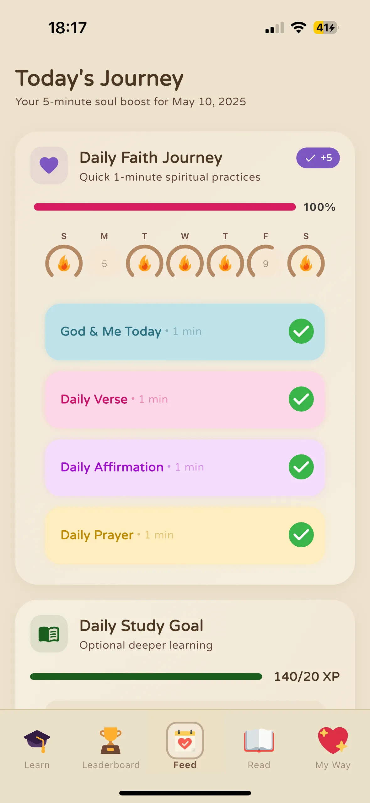 Daily Faith Journey